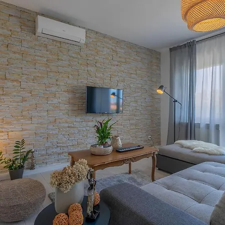 Premium 100M2 Sea View Apartment Liznjan Exterior photo
